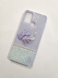 Infinix Hot 10 Play Fancy Soft Silicone Cute Heart Back Cover