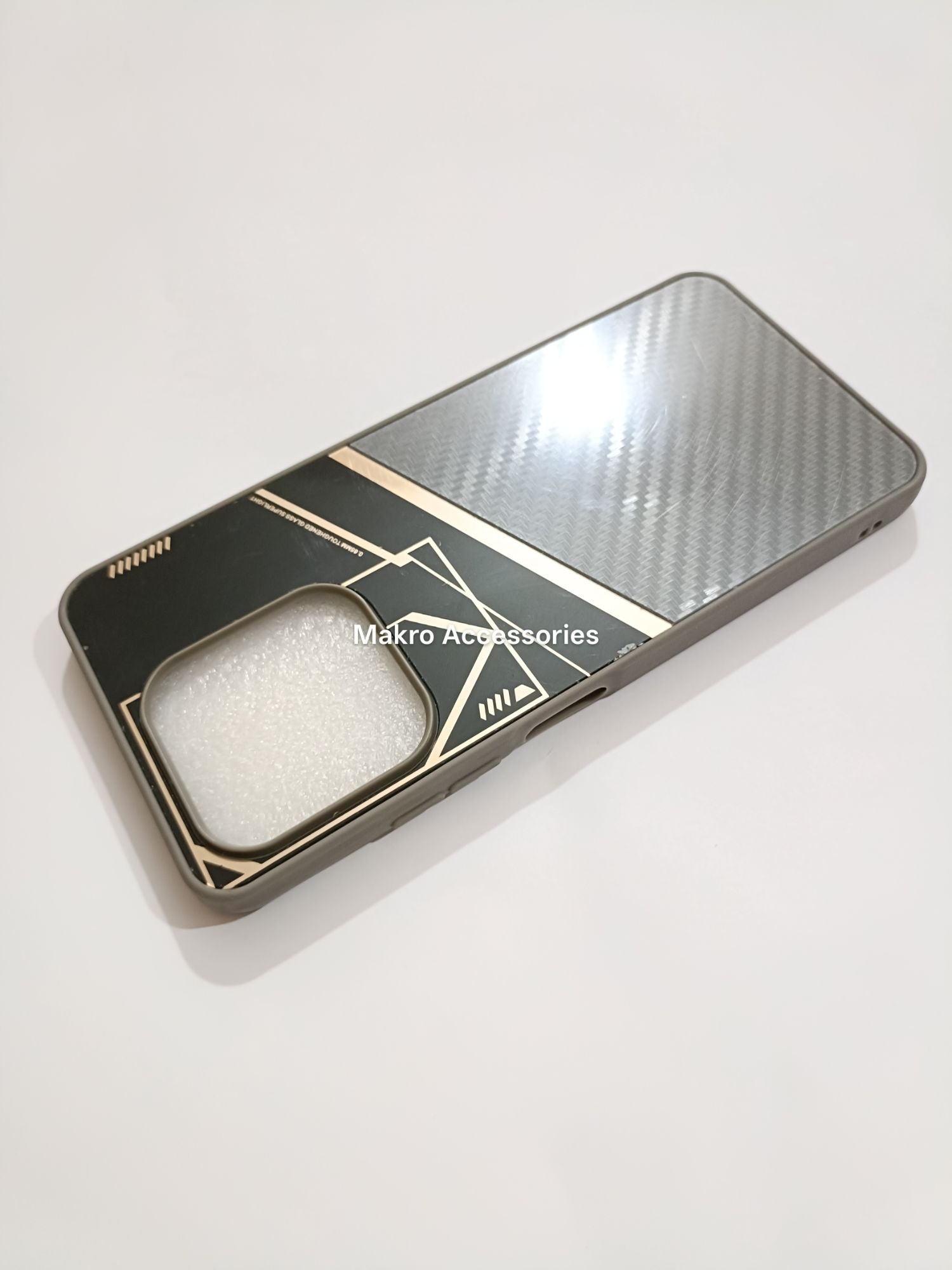 Realme C51 Premium Quality Carbon Fiber Prism Pulse back cover