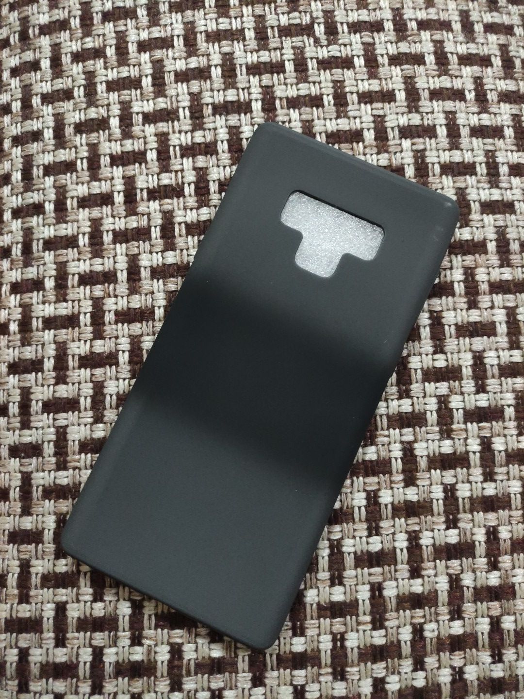 Samsung Galaxy note 9 Soft Silicone Dual tone Back covwr