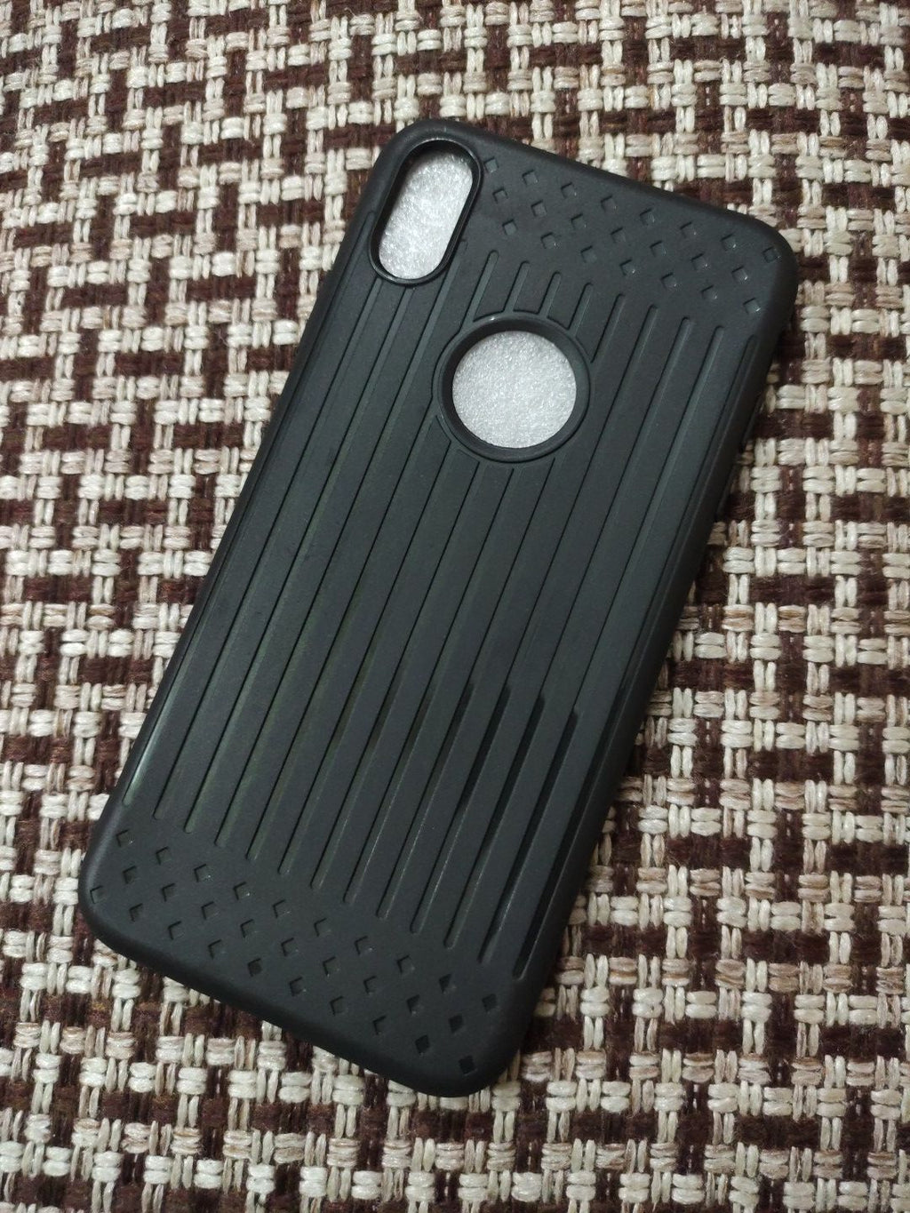 iPhone XS Max Soft Silicone Texture Back Cover