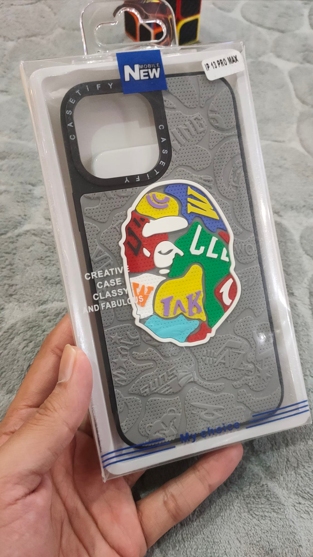 iPhone 13 Pro Max CASETIFY 3D Premium Quality Back Case