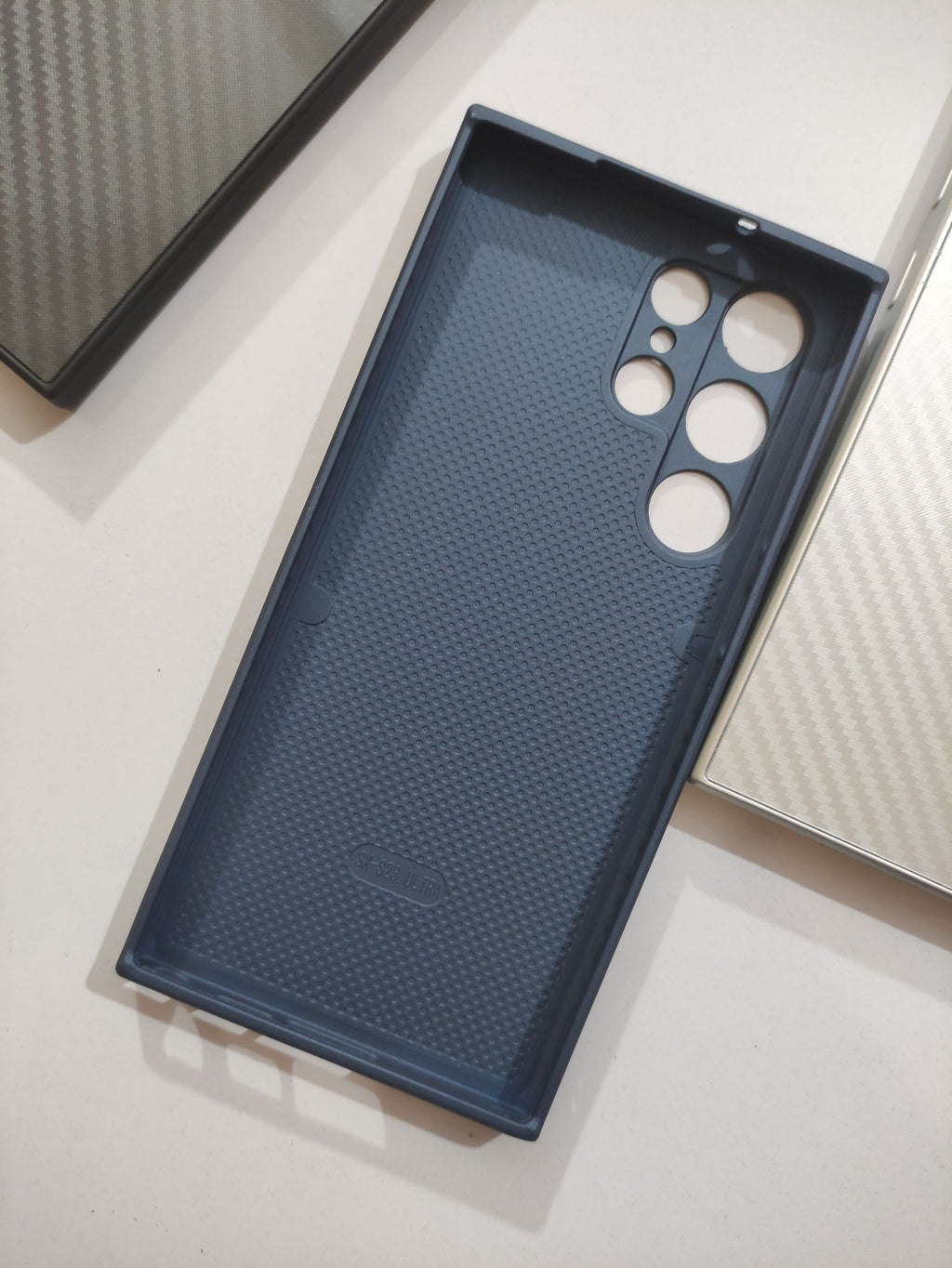 Samsung Galaxy S23 Ultra Premium Quality Carbon Fiber Back Cover