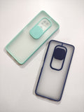 Infinix Note 7 Matt Colour Frosted Camera Slider Back Cover