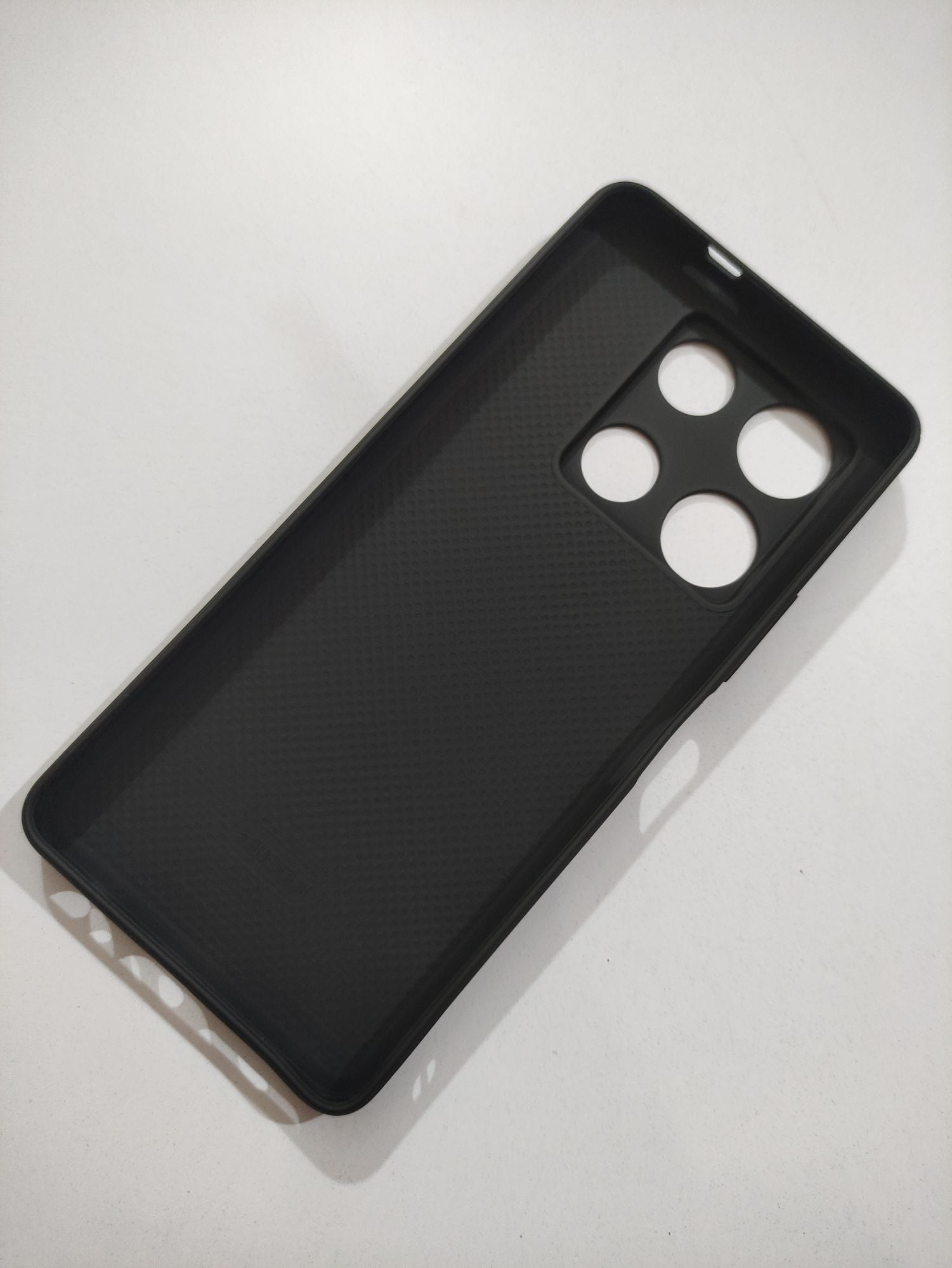 Infinix Note 30 Soft Silicone Premium Quality Carbon Fiber Back Cover