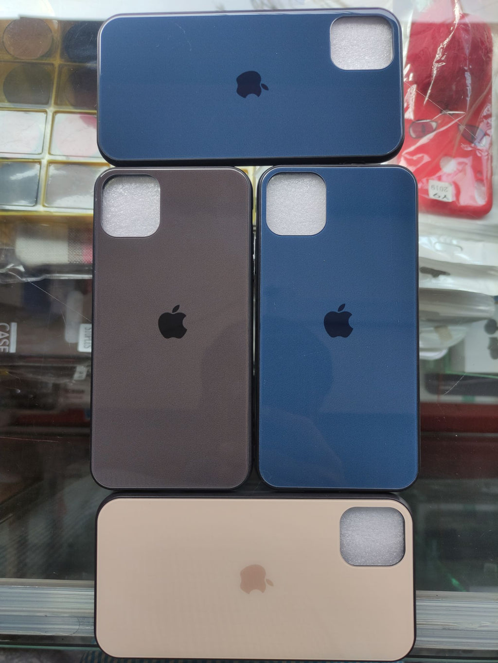 iPhone 11 6.1", iPhone 11 Pro Max 6.5" Real Tempered Glass Back Cover