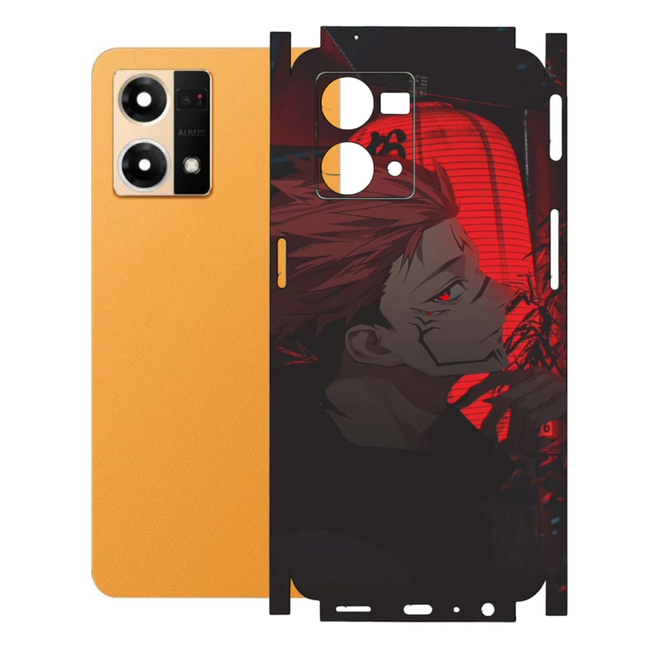 Oppo F21 Pro 4G Print Back Full Body Skin Wrap