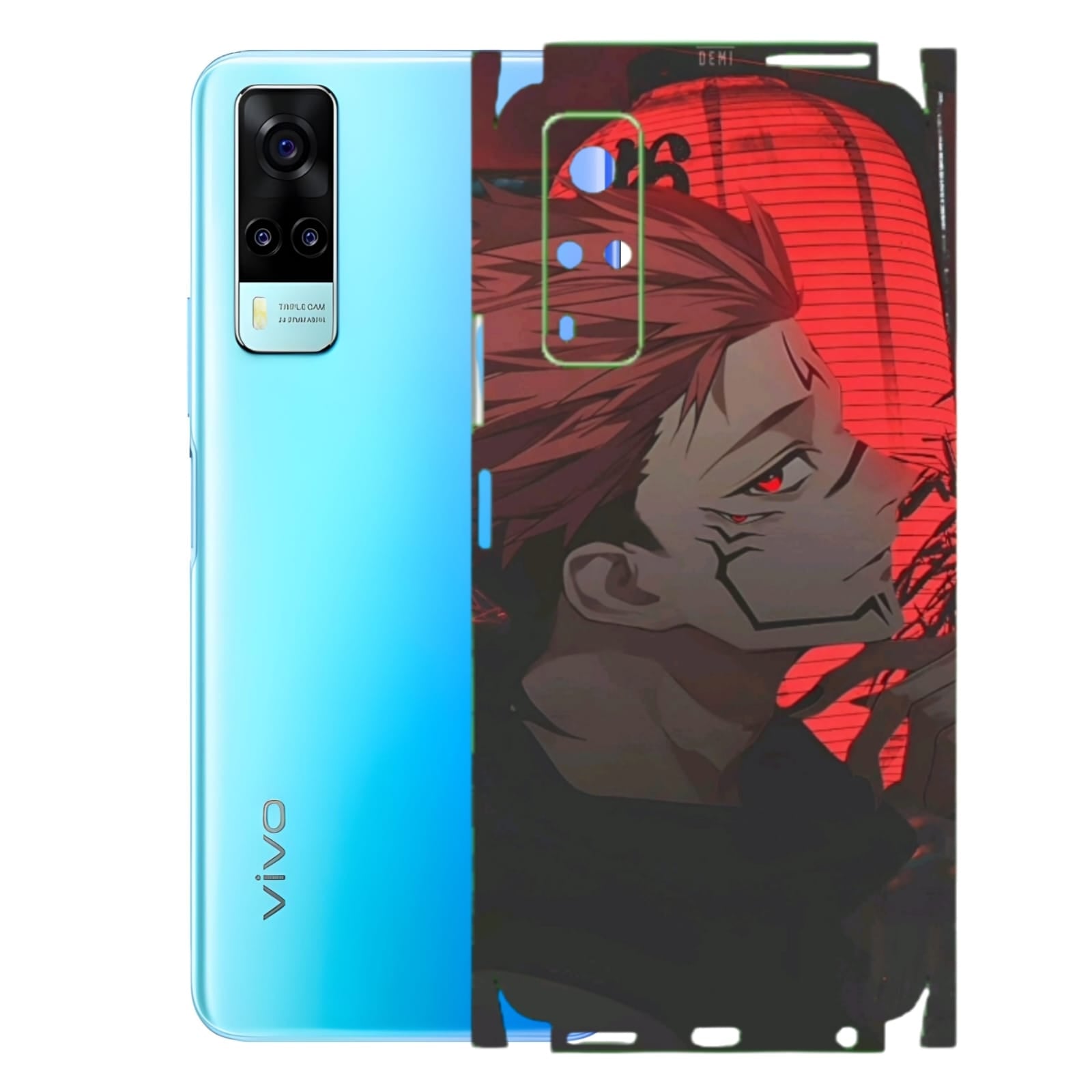 Vivo Y51 2023 Print Back Full Body Skin Wrap