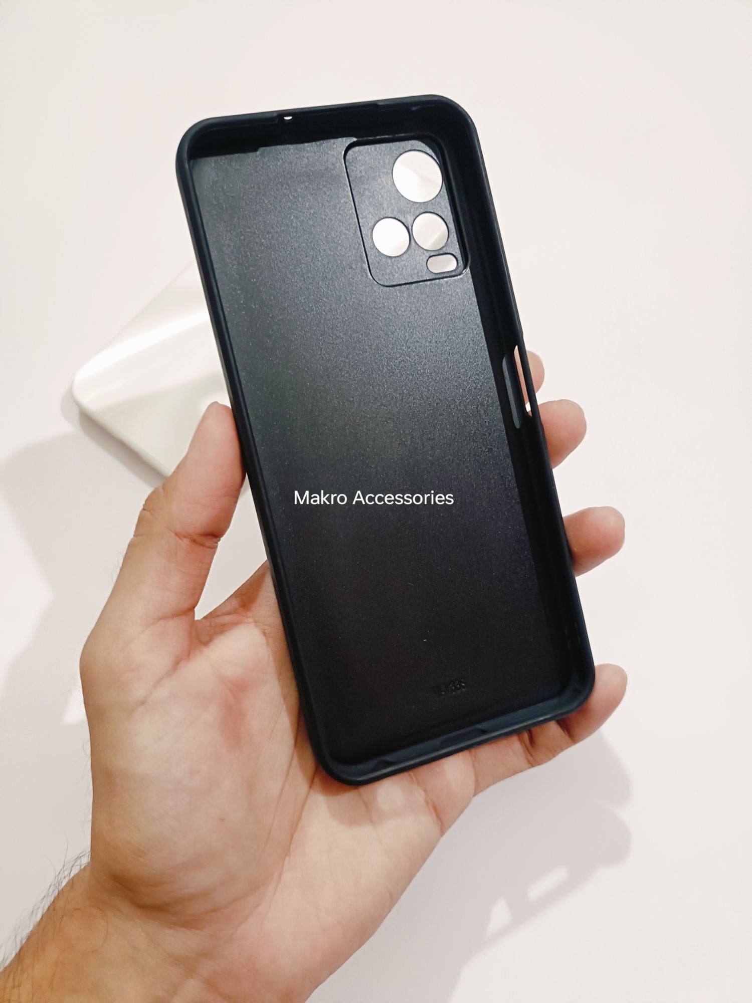 Vivo Y33S/Y21 4G PC CD Pattern Reflective Soft Edges Back cover