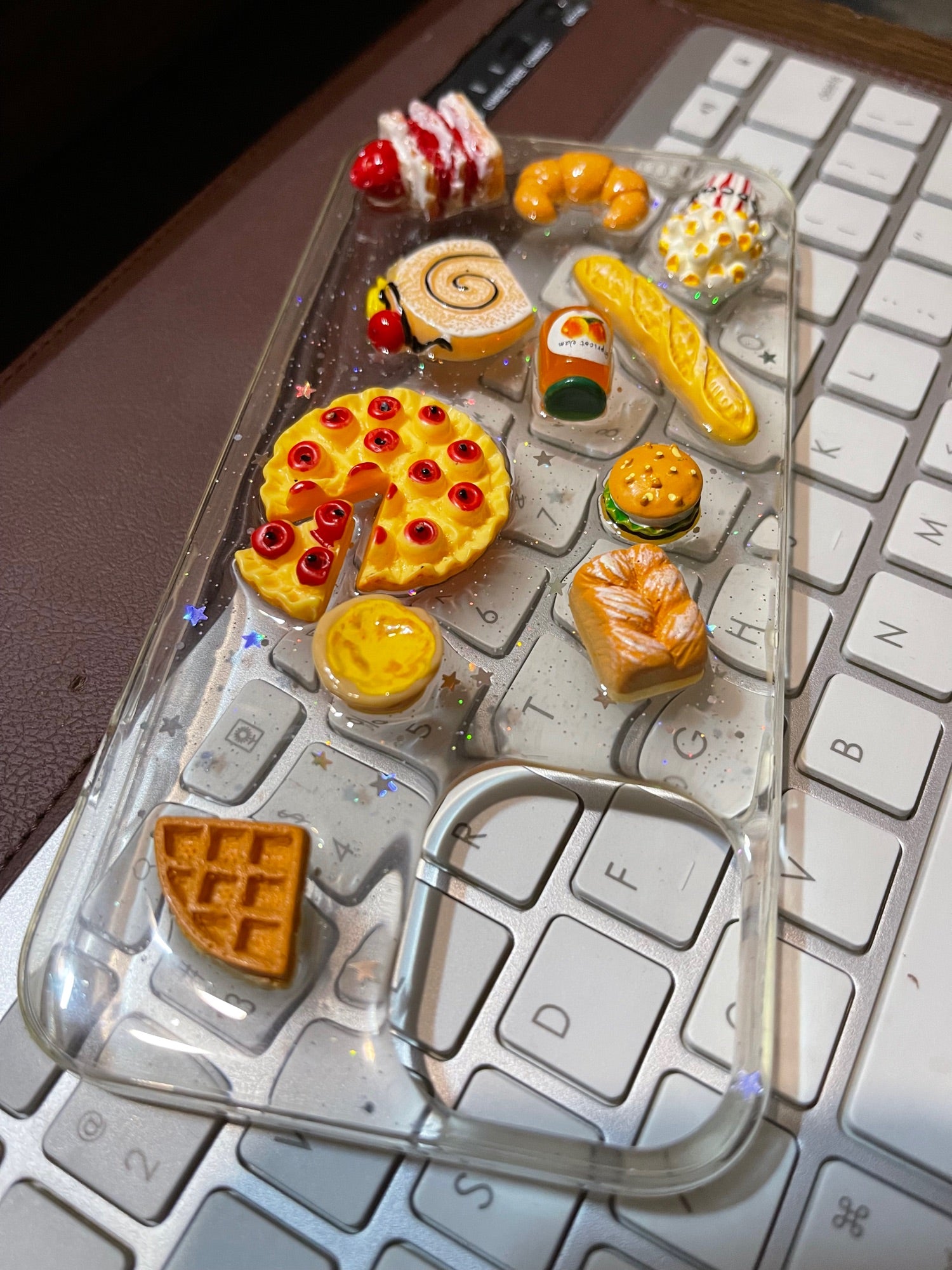 iPhone 12 Pro Max Premium Quality Beautiful Miniature Food 3D Fancy Back Cover