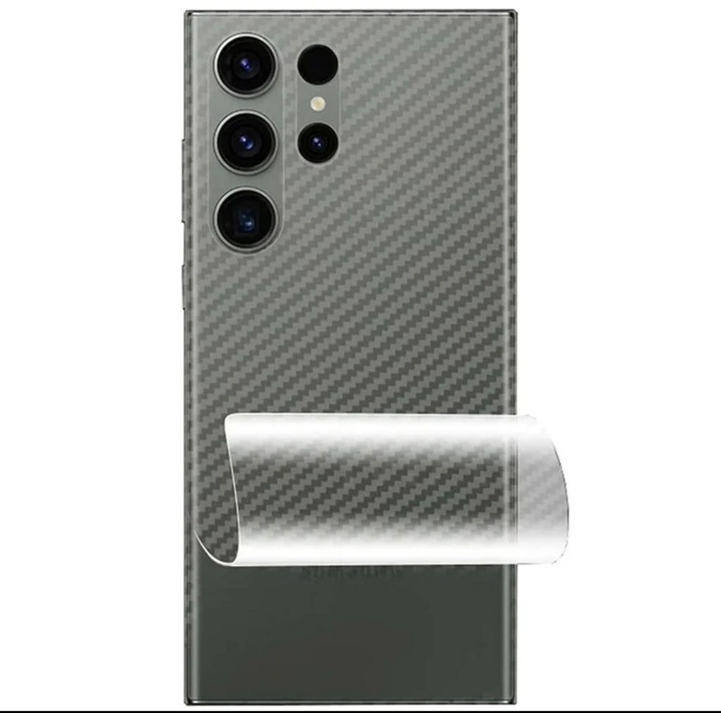 Carbon Fiber Back Sheet with Edges for All Models
