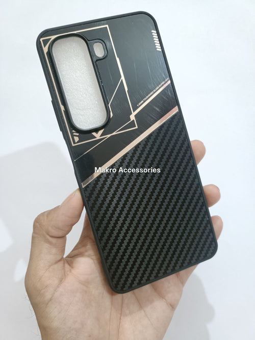 Infinix Hot 50 4G Premium Quality Carbon Fiber Prism Pulse back cover