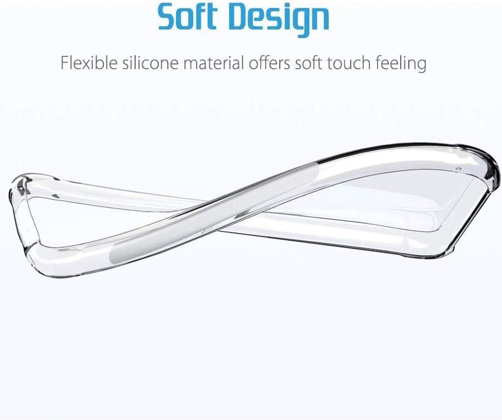OnePlus 8 Soft TPU Clear Corner Protection Back Cover