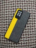 Infinix Note 10 Pro Soft Silicone Fabrics Stripe Design Back Cover
