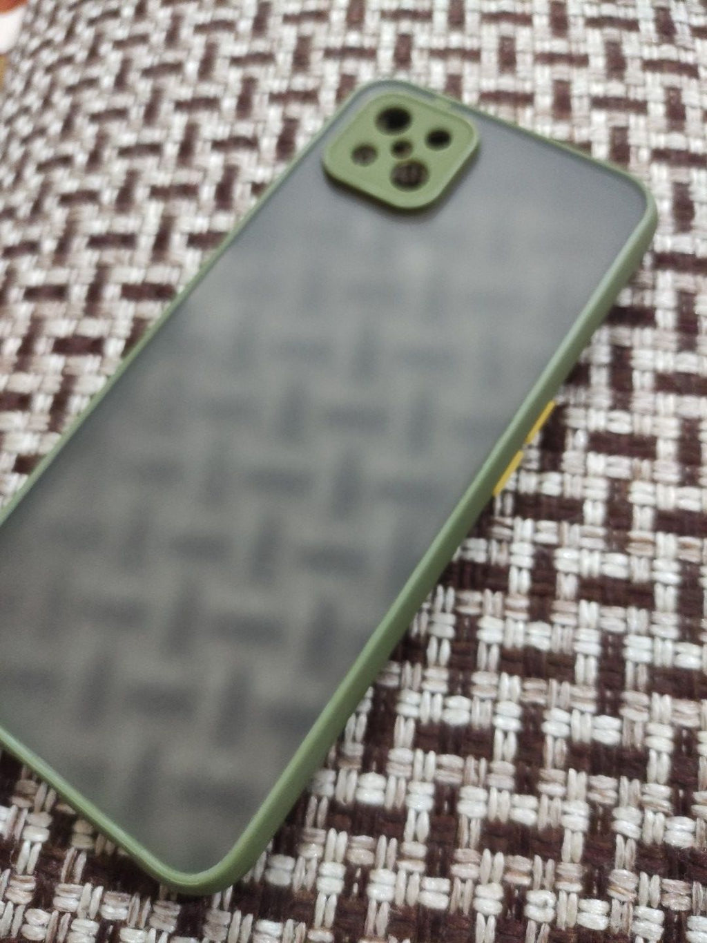 Oppo A92S Matt Translucent Camera Protection Back cover