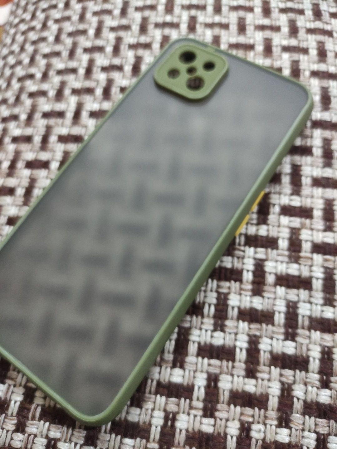 Oppo A92S Matt Translucent Camera Protection Back cover