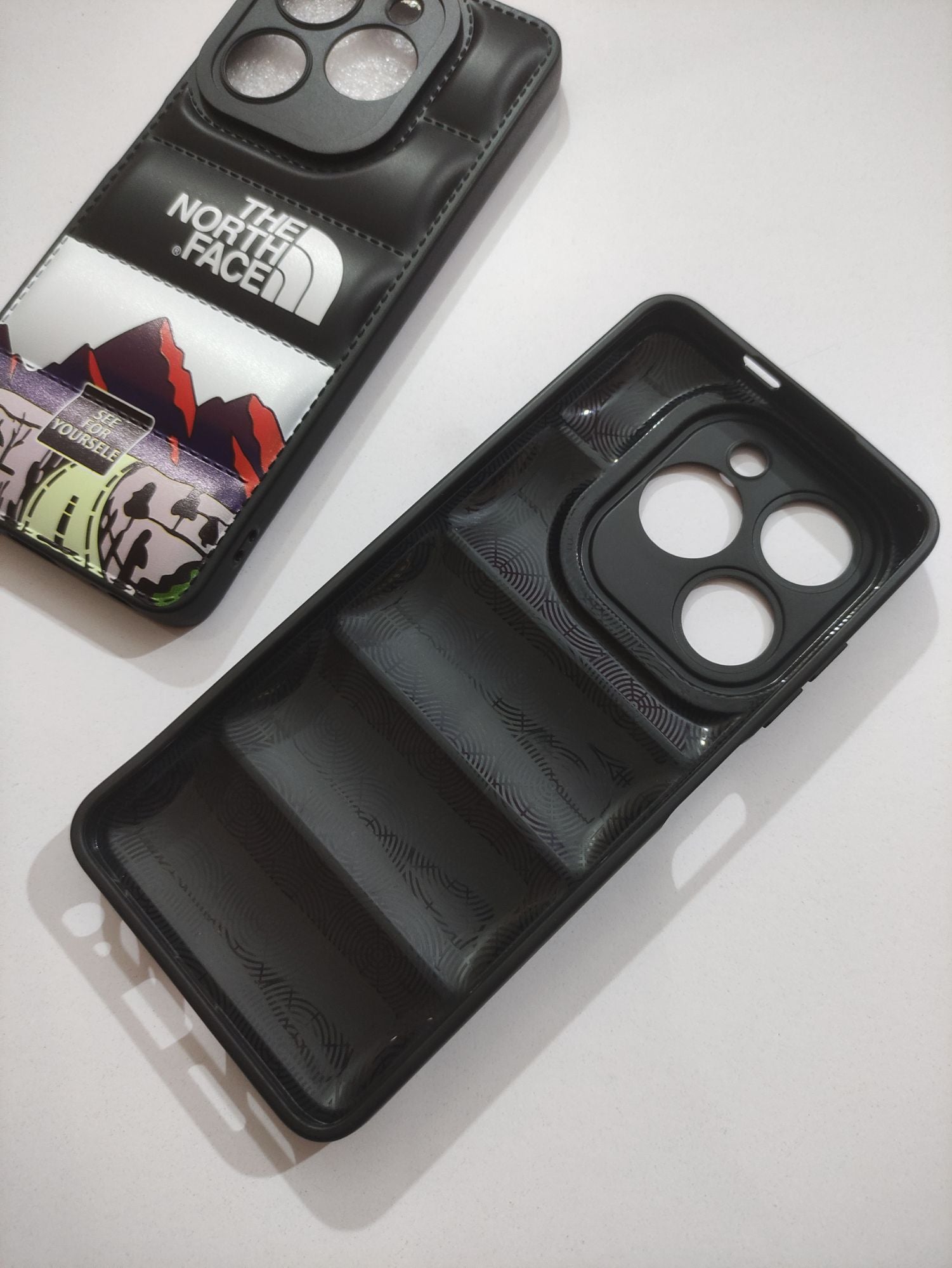 Infinix Smart 8 Soft Silicone Puffer Back Cover