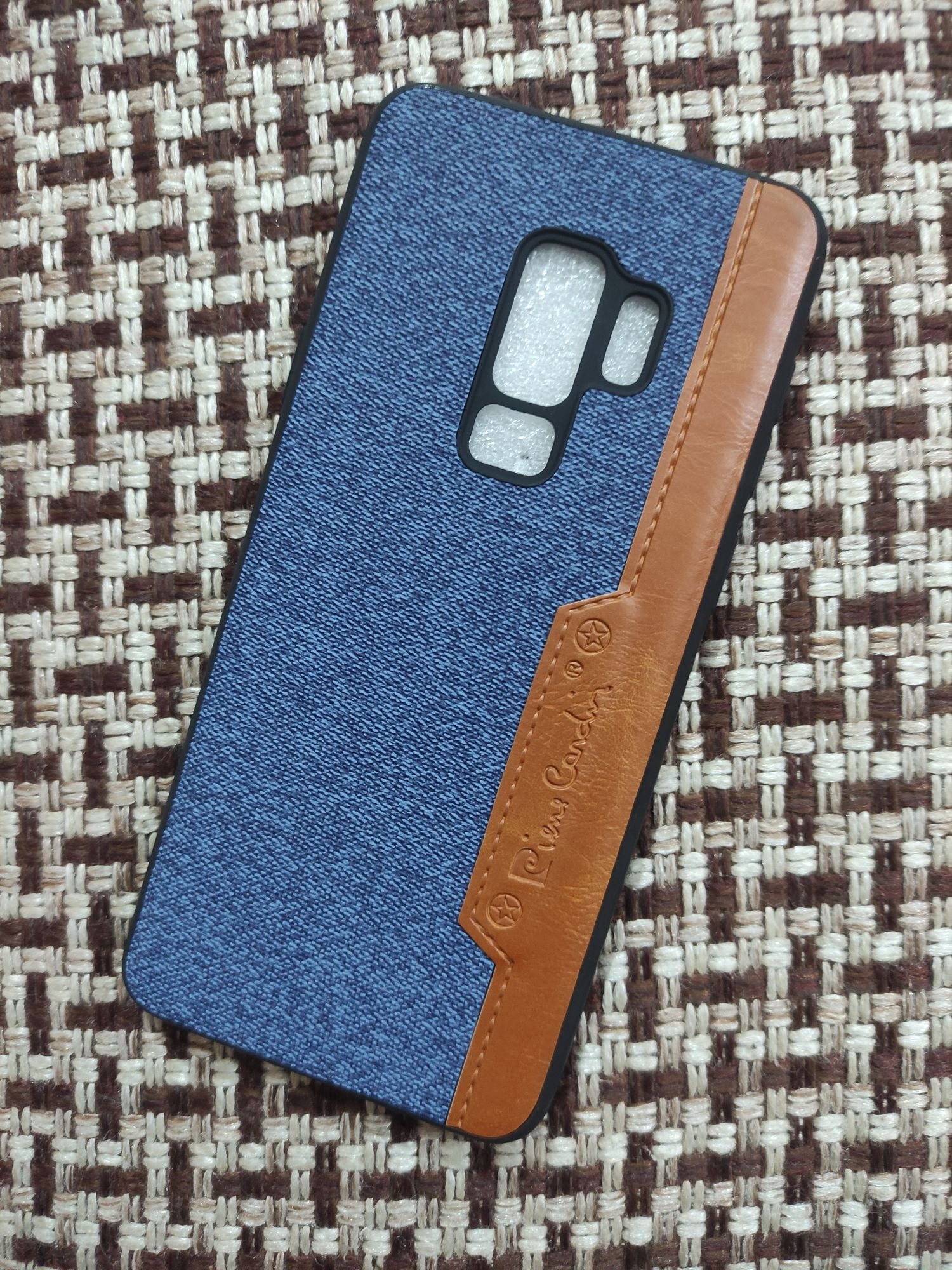 Samsung Galaxy S9 Plus Soft Leather Cloth back cover