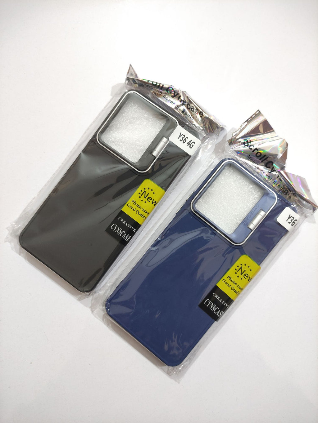 Vivo Y36 4G Soft Silicone Camera Protection Kickstand Back Cover