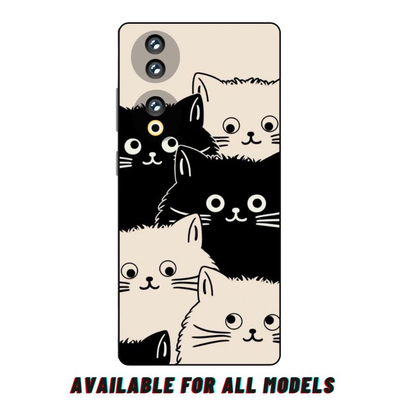 Honor 90 5G Fancy Cat Premium Quality Full 3D Wrap