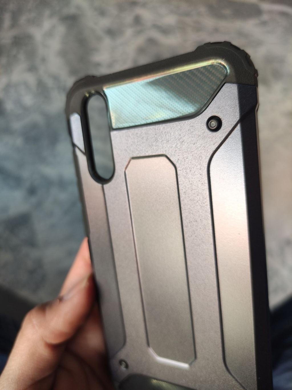 Huawei P20 Shockproof Dual Layered Protection back cover