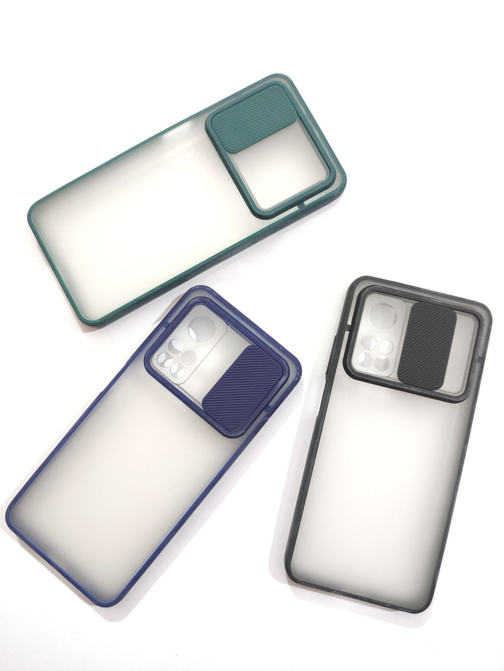 Xiaomi MI 10T Matt Translucent Camera Slider Back Cover