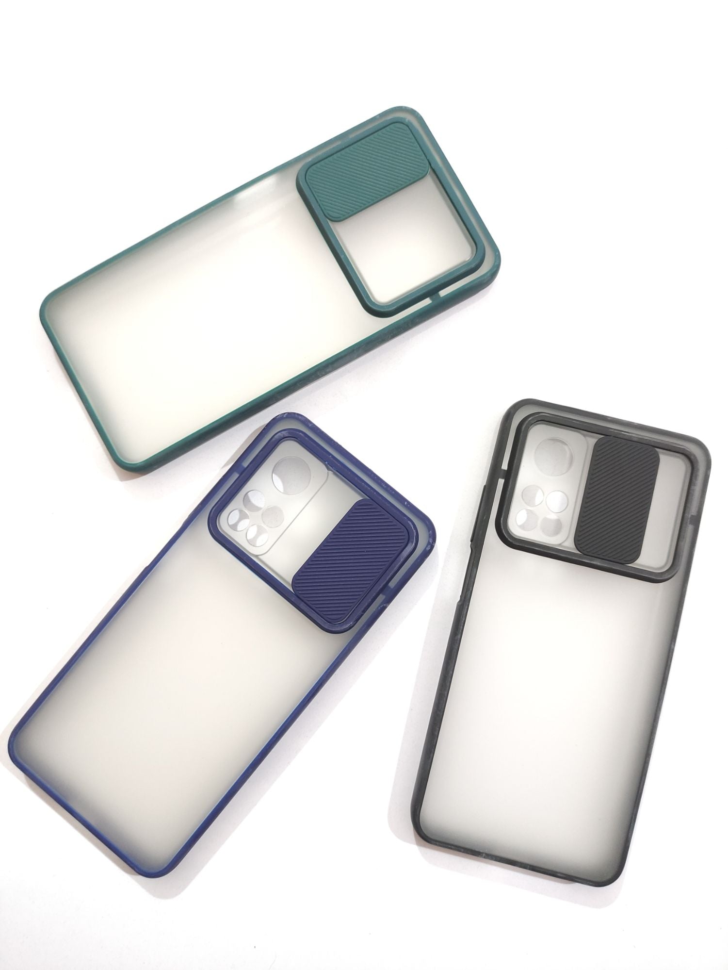 Xiaomi MI 10T Matt Translucent Camera Slider Back Cover