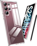 Samsung Galaxy S22 Ultra Soft TPU Clear Corner Protection Back Cover