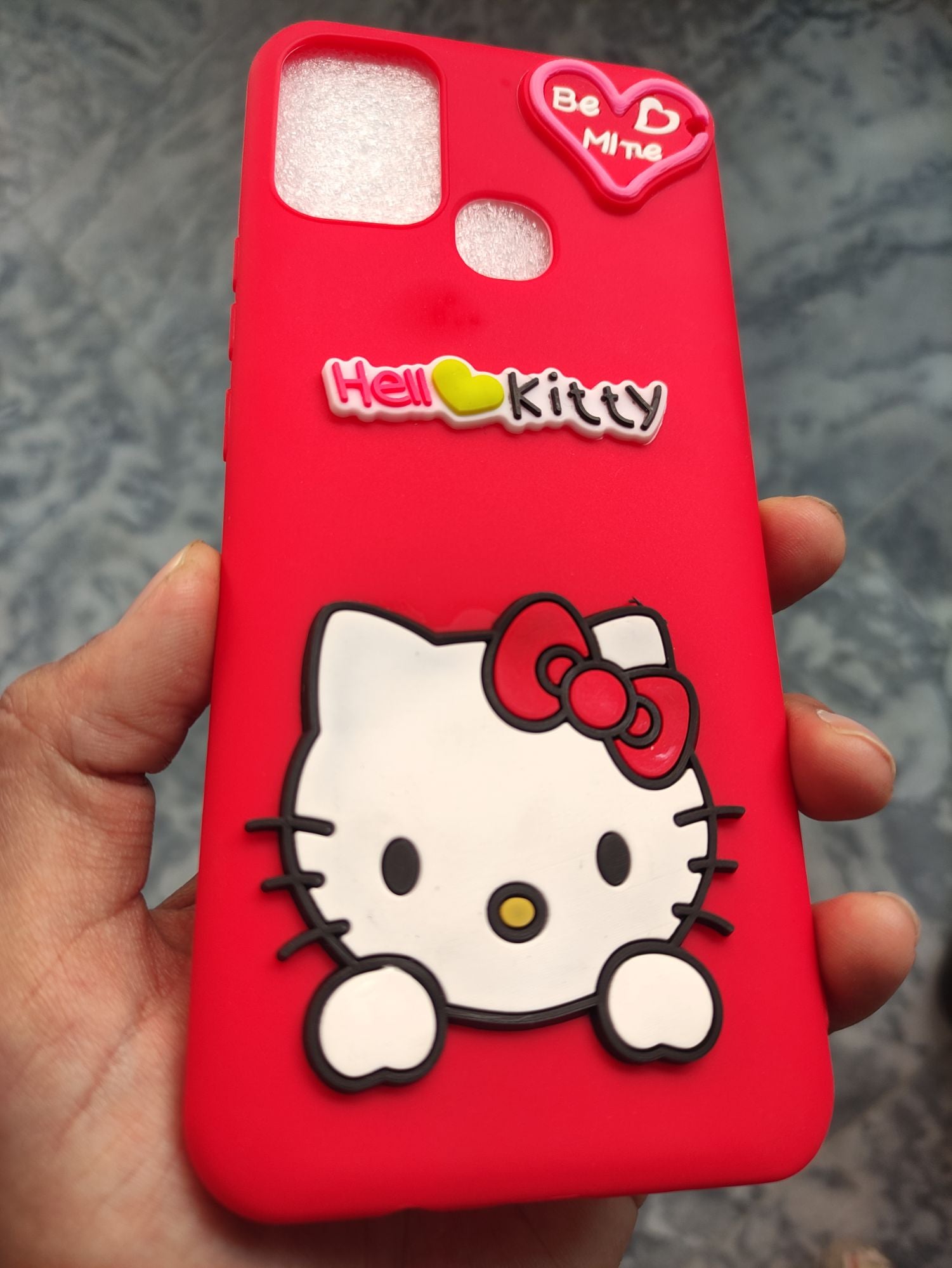 Infinix Hot10 Play Fancy Soft Silicone Hello kitty back cover