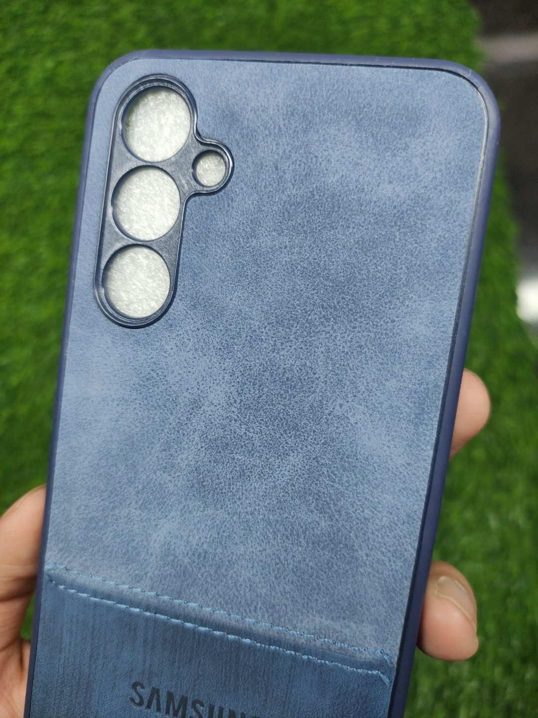 Samsung Galaxy A54 5G PU Camera Protection Leather Back Cover