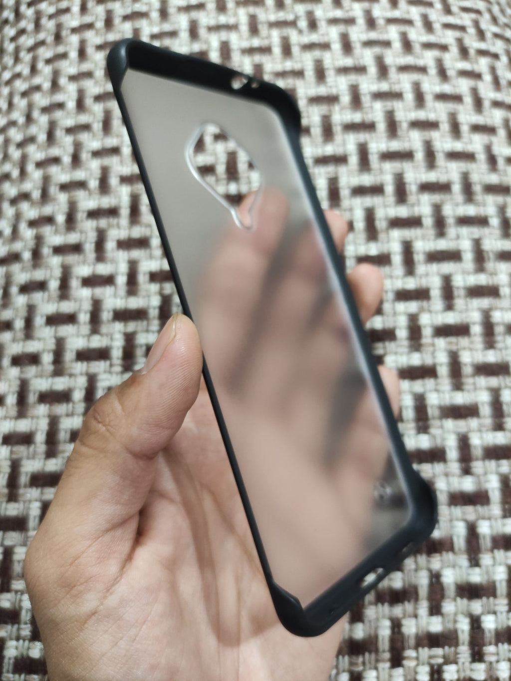 Vivo_S1 Pro Matt Translucent Frameless Back Cover