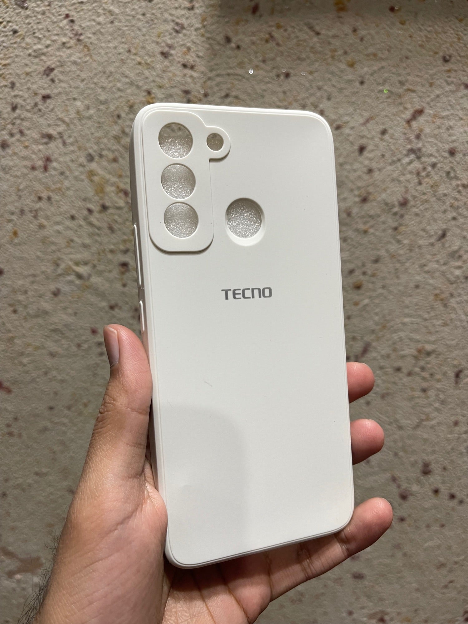 Tecno Pop 5 Lite Liquid Silicone Soft Back Case Cover