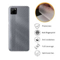 Realme_C11 Carbon Fiber Pattern 3D Transparent Back Sheet