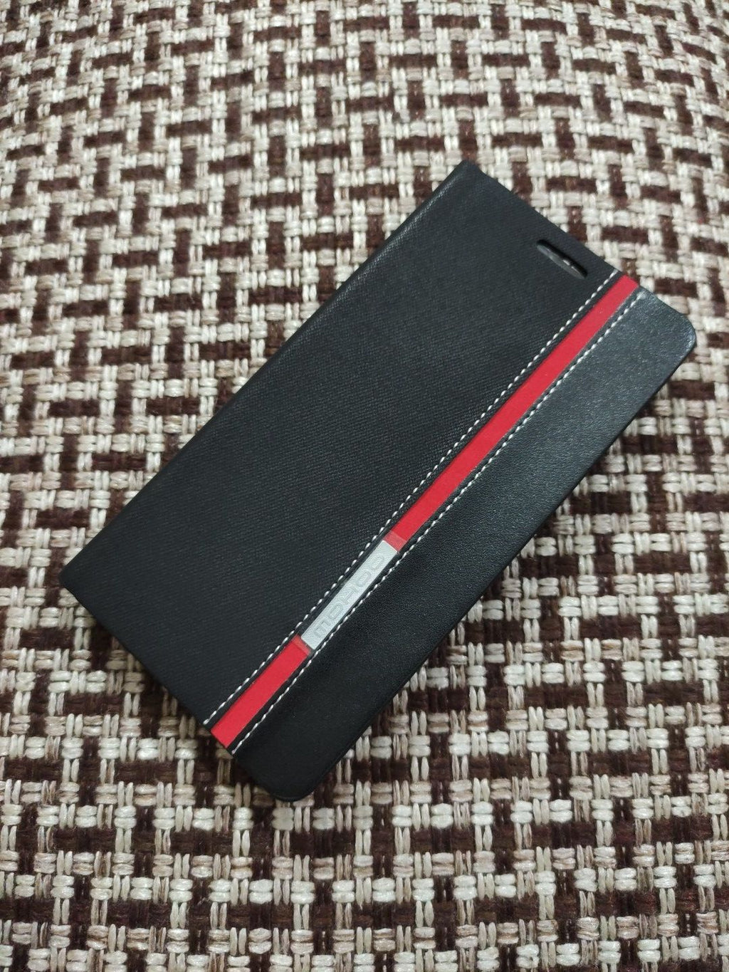 lenovo A6000 PC leather Stripe design Flip back cover