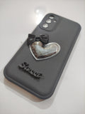 Samsung Galaxy A24 Fancy Soft Silicone 3D Sweet Heart Back Cover