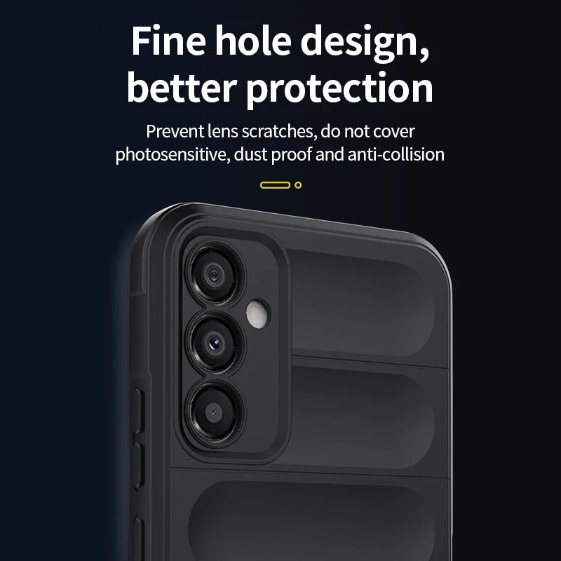 Samsung A15 Shockproof Anti Slip Liquid Silicone Case