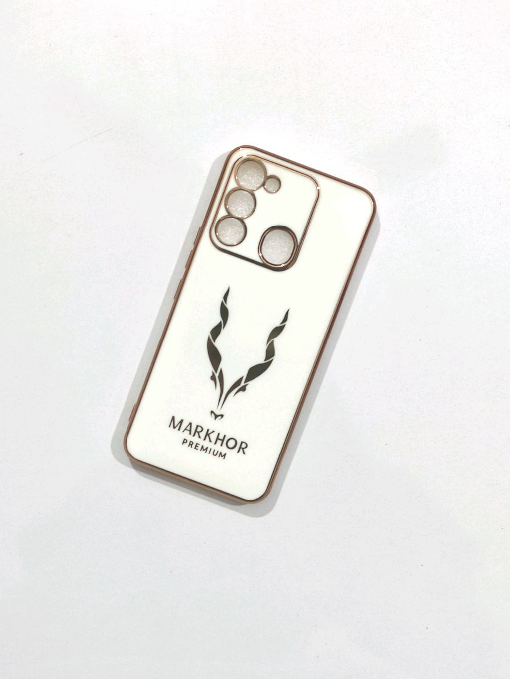 Tecno Spark 8C Soft Silicone Markhor Design Back Cover