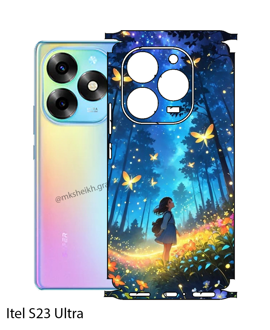 Itel S23 Plus Premium Quality Full Body Skin Wrap