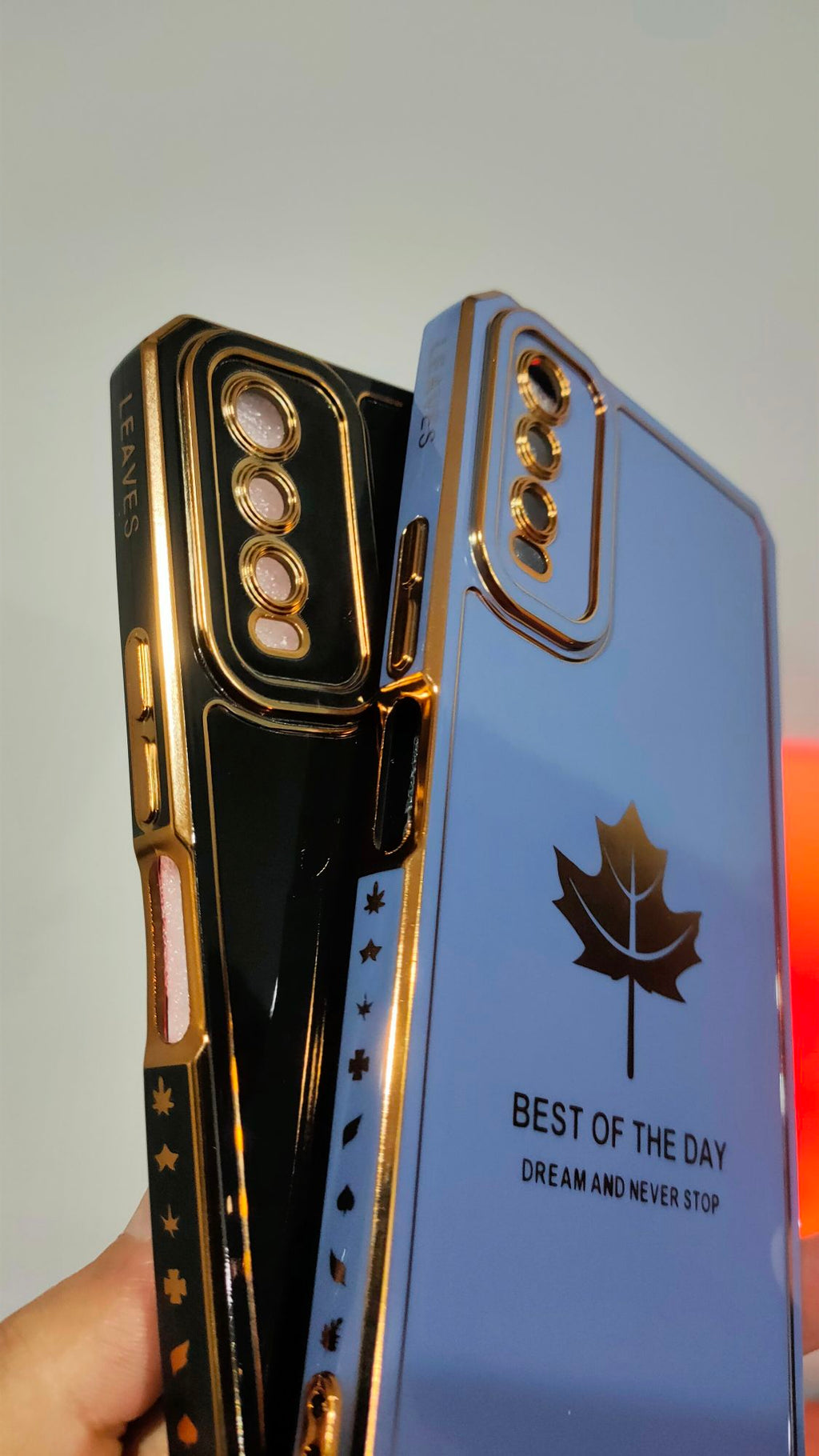 Vivo_Y20 Premium Quality Camera Protection Chrome Back Case Cover