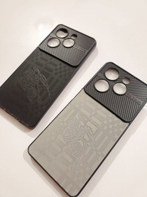 Infinix Hot 40 Soft Silicone Tecture Design Back Cover