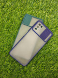 Poco M3 Matt Translucent Camera Slider Back cover