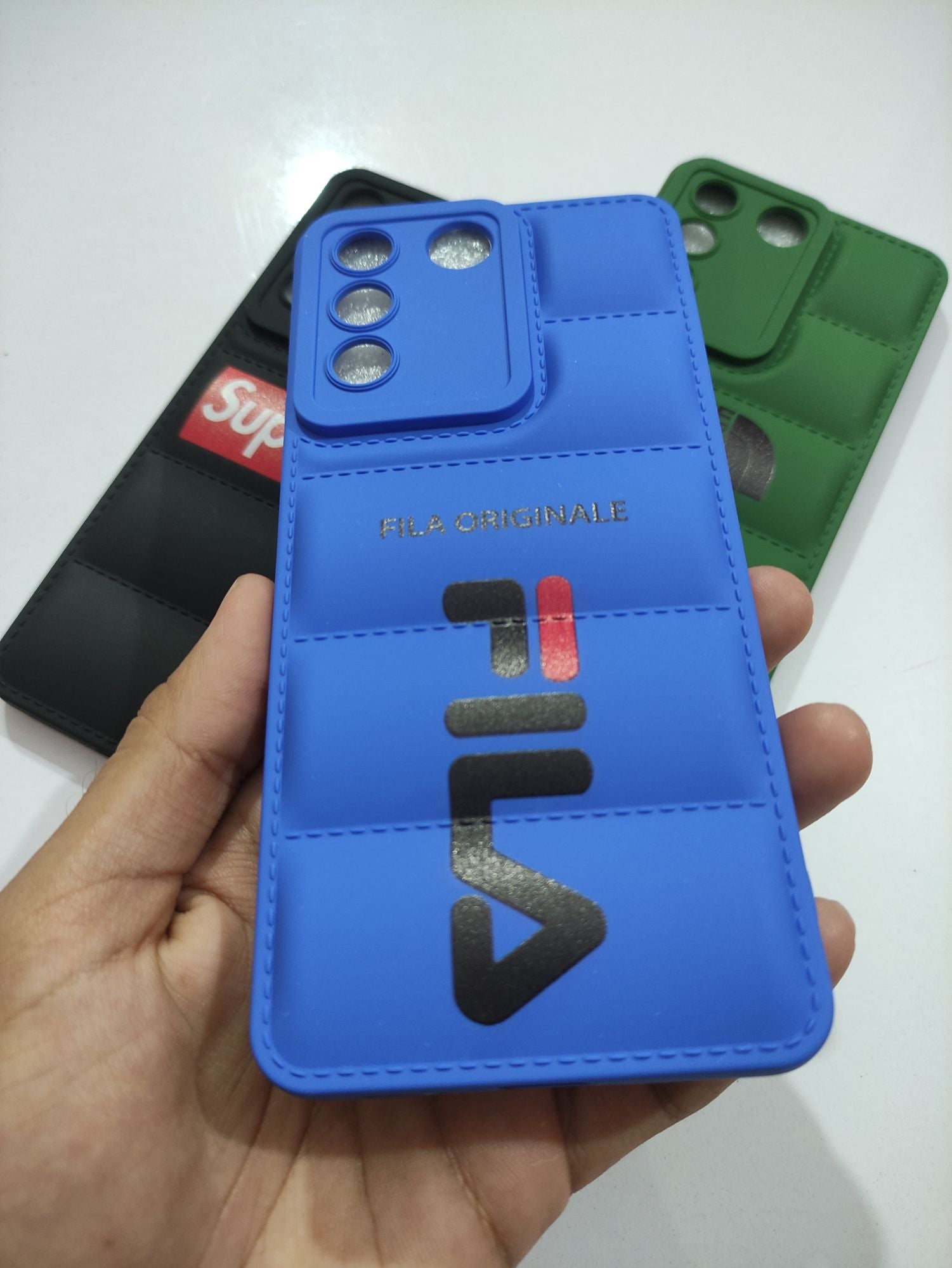 Vivo V27E Soft Silicone Puffer Back Cover