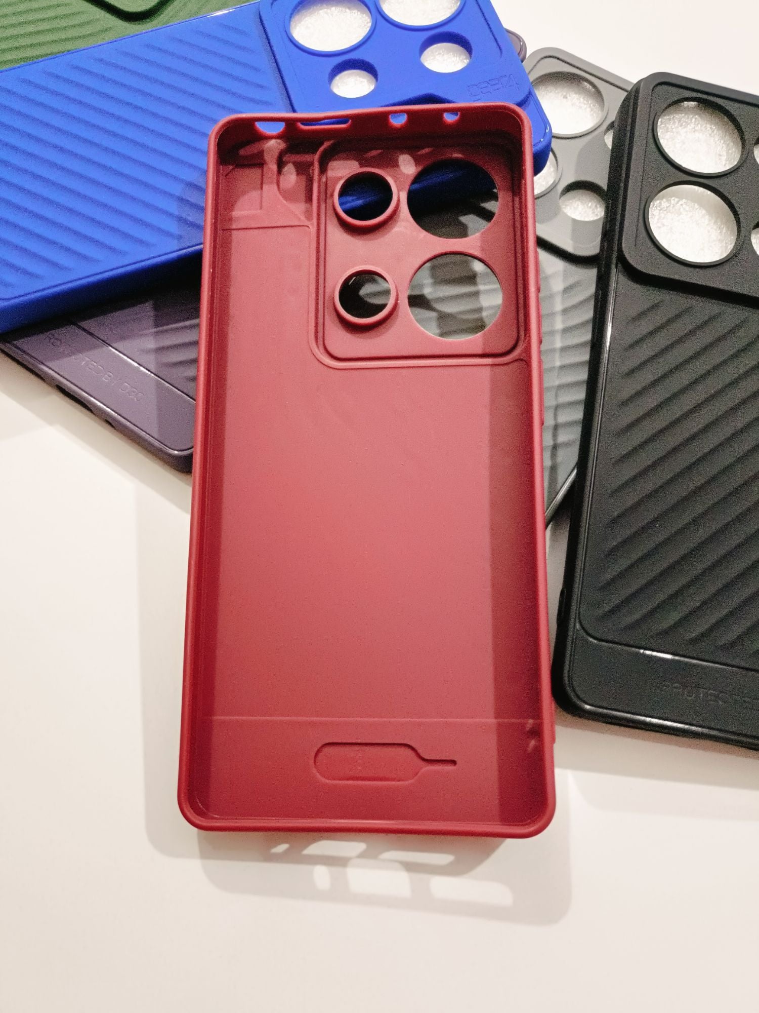 Redmi Note 13 Pro 4G Soft Silicone Camera Protection Back Cover