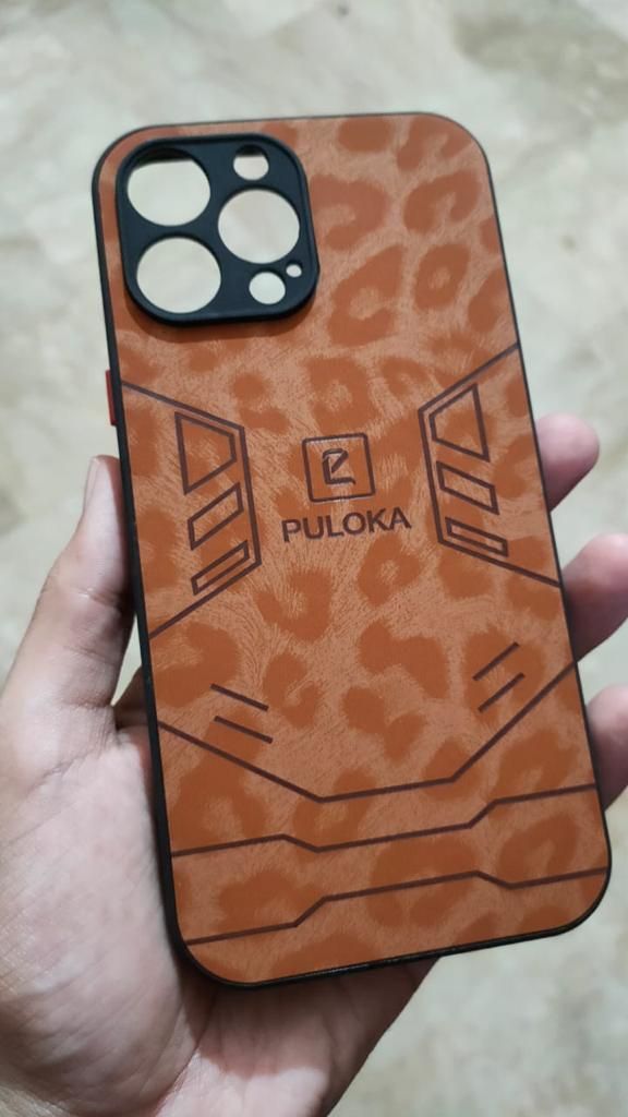 Apple iPhone 13 Pro Max Tiger Pattern Camera Protection Case Cover