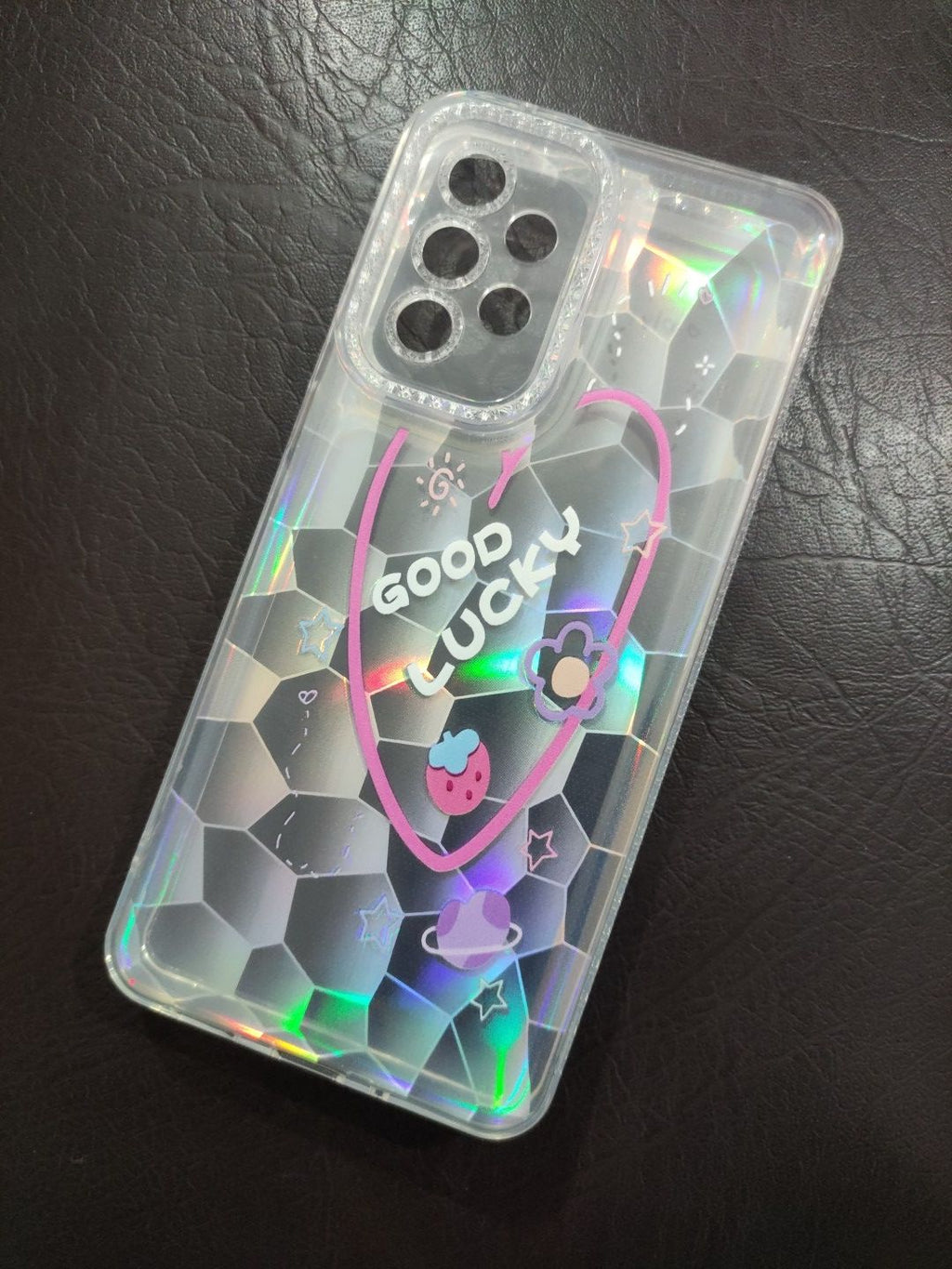 Samsung Galaxy A33 Fancy Soft TPU Transparent Back Cover
