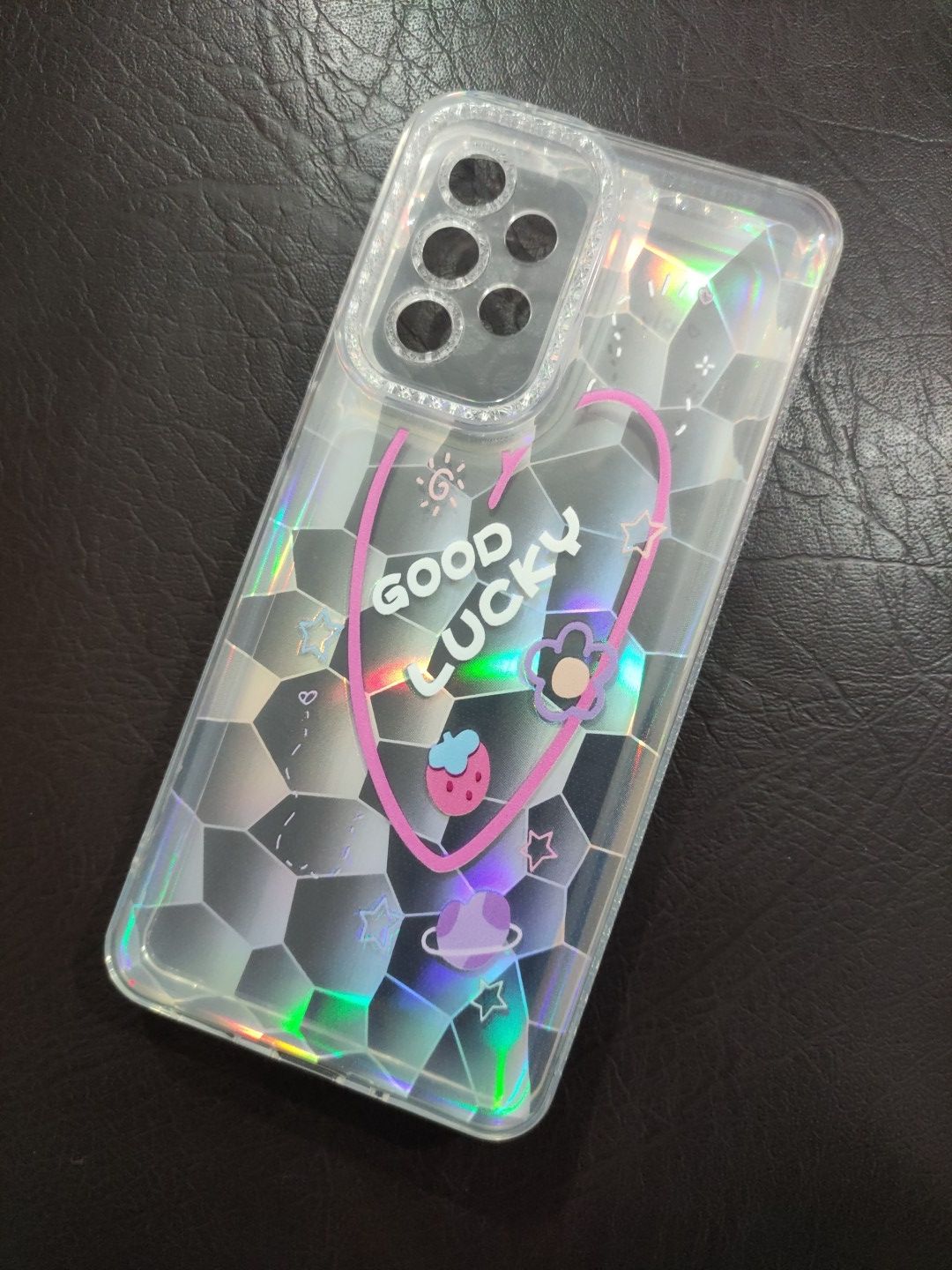 Samsung Galaxy A33 Fancy Soft TPU Transparent Back Cover