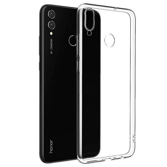 Huawei Honour 8C Soft Silicone TPU Clear Transparent Back Cover