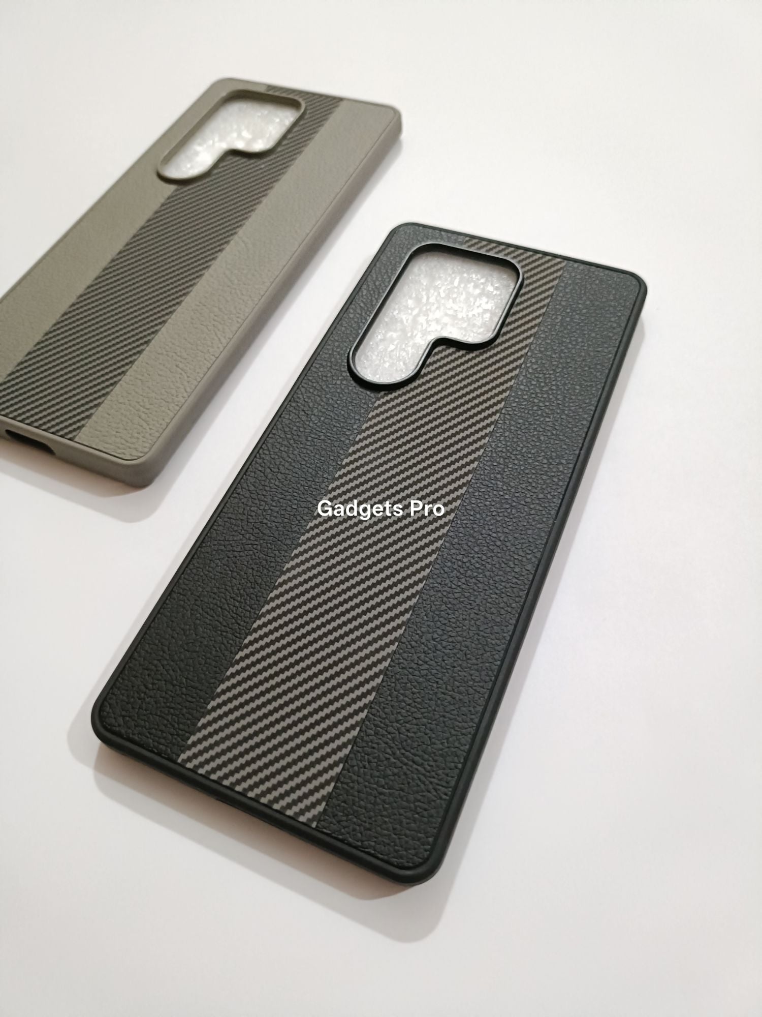 Itel S25 Ultra PU Carbon Fiber Design Back Cover