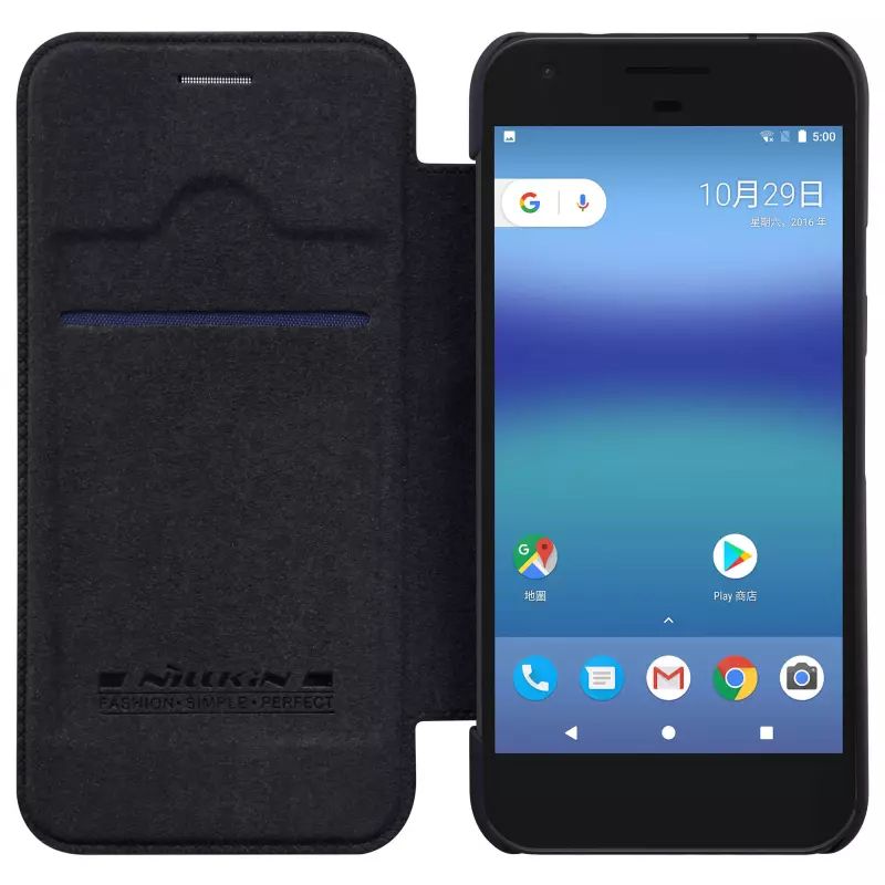 Google Pixel Leather Nillkin Flip cover
