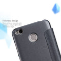 Redmi 4x Nillkin Sparkle leather flip back cover