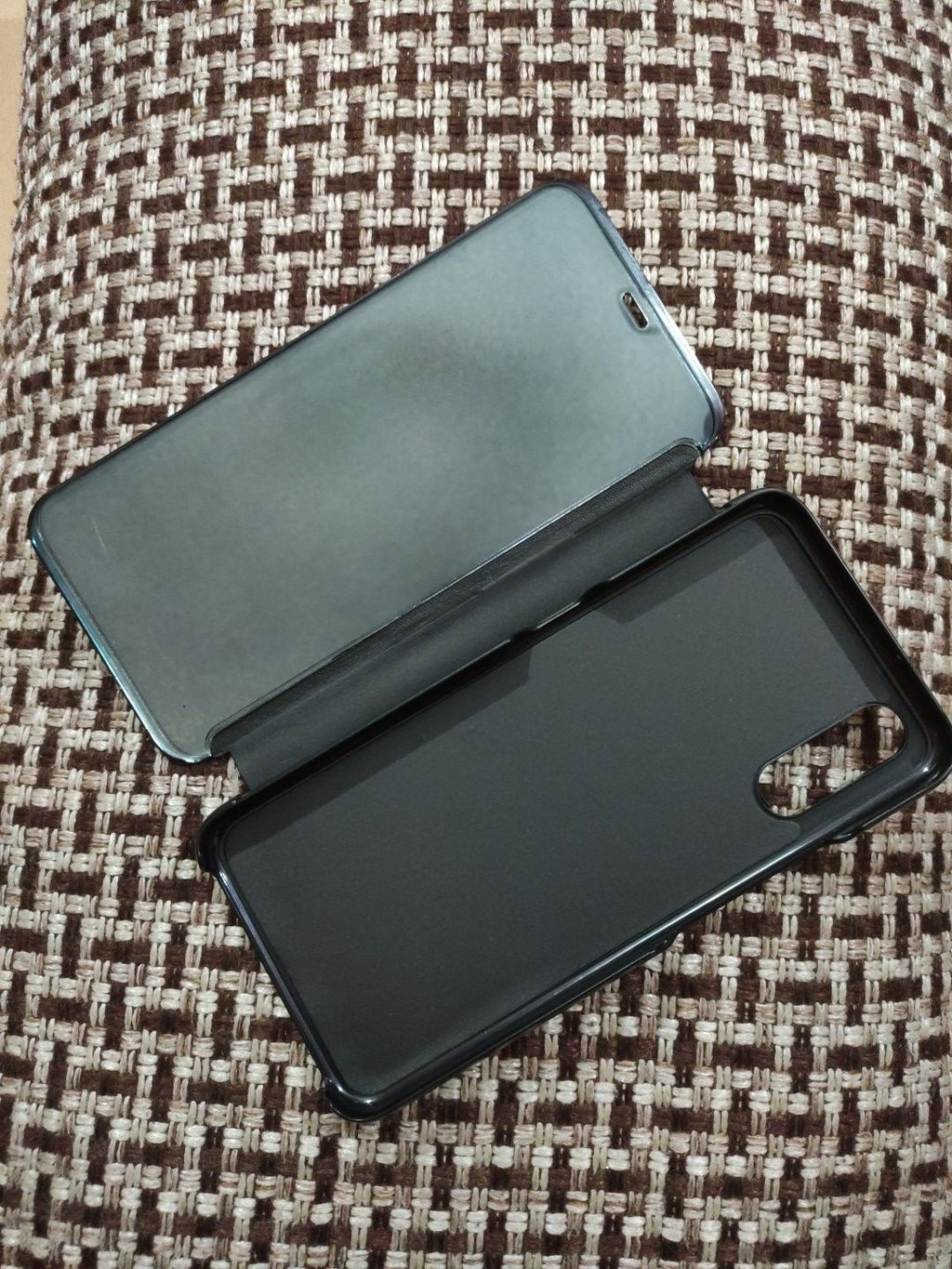 Vivo S1 PC Clear View Standing Flip Cover
